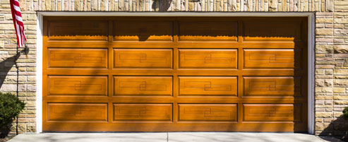 Wooden Garage door Congres New York