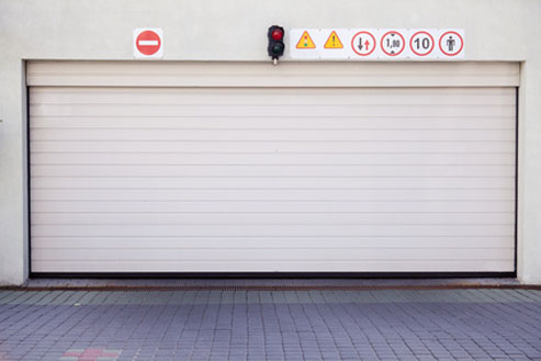 Commercial garage door in Rockland County