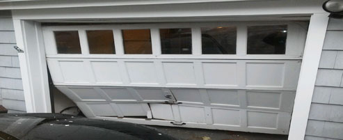 Broken overhead garage door Monsey 10952 New York